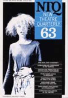 Image for New theatre quarterly 63