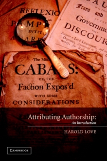 Attributing Authorship: An Introduction