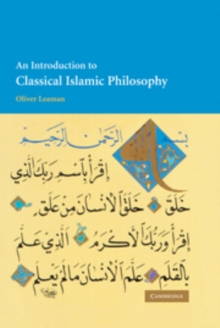 Introduction to Classical Islamic Philosophy