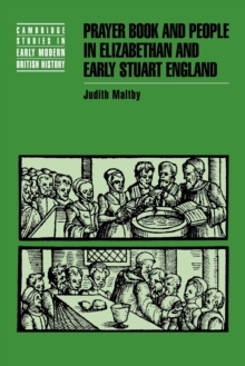 Image for Prayer book and people in Elizabethan and early Stuart England