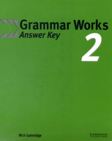 Image for Grammar works 2: Answer key
