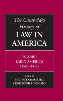 Cambridge History of Law in America