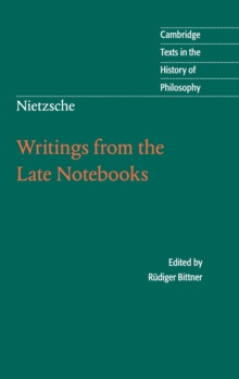 Image for Writings from the late notebooks
