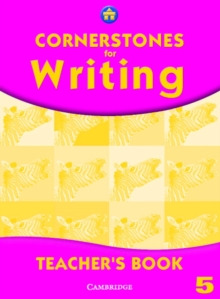Image for Cornerstones for Writing Year 5 Teacher's Book