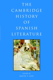 Cambridge History of Spanish Literature