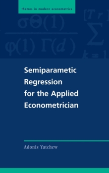 Image for Semiparametric regression for applied practitioners