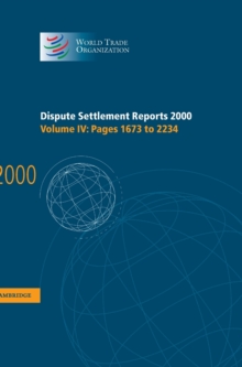 Dispute Settlement Reports 2000: Volume 4, Pages 1673-2234