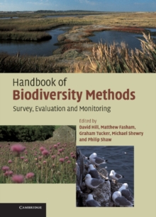 Image for Handbook of biodiversity methods  : survey, evaluation and monitoring
