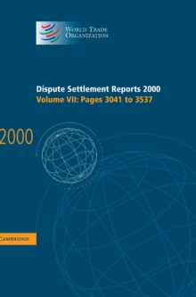Dispute Settlement Reports 2000: Volume 7, Pages 3041-3537