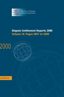 Dispute Settlement Reports 2000: Volume 9, Pages 4091-4589