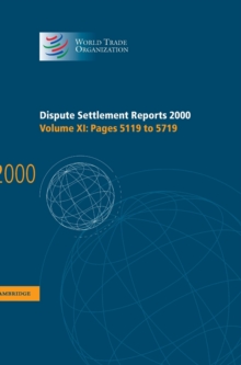Dispute Settlement Reports 2000: Volume 11, Pages 5119-5719
