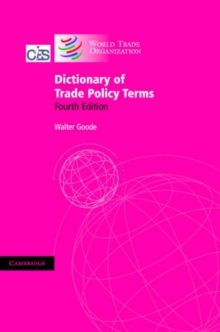 Dictionary of Trade Policy Terms