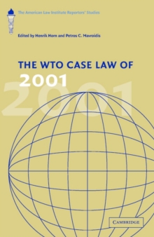 WTO Case Law of 2001