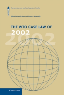 WTO Case Law of 2002