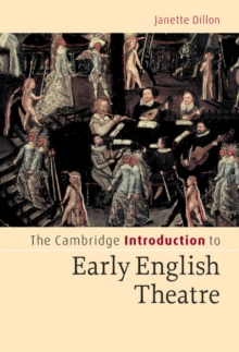Image for The Cambridge introduction to early English theatre