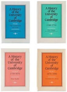 Image for A History of the University of Cambridge 4 Volume Hardback Set