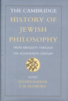 Cambridge History of Jewish Philosophy