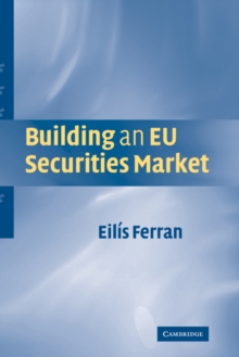 Image for Building an EU securities market