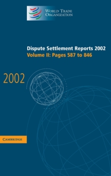 Dispute Settlement Reports 2002: Volume 2, Pages 587-846