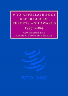 WTO Appellate Body Repertory of Reports and Awards