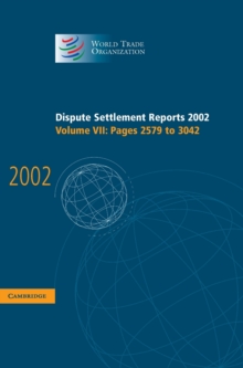 Dispute Settlement Reports 2002: Volume 7, Pages 2579-3042