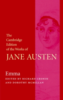 Image for The Cambridge edition of the works of Jane Austen