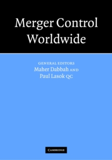 Image for Merger Control Worldwide 2 Volume Hardback Set and Paperback Supplement to the First Volume