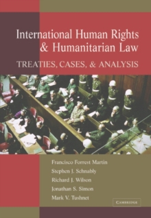 International Human Rights and Humanitarian Law