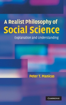Realist Philosophy of Social Science