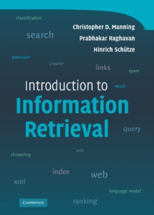 Image for Introduction to Information Retrieval