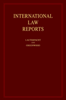 International Law Reports