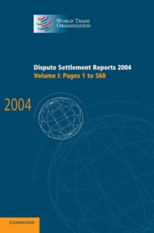 Dispute Settlement Reports 2004:1