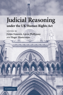 Image for Judicial Reasoning under the UK Human Rights Act