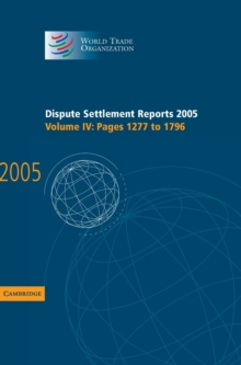 Dispute Settlement Reports 2005