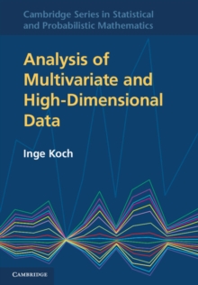 Image for Analysis of Multivariate and High-Dimensional Data