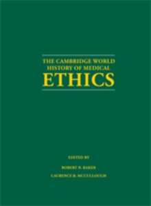 Image for The Cambridge world history of medical ethics