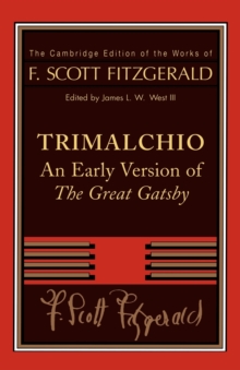 Image for F. Scott Fitzgerald: Trimalchio