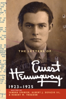 Image for The Letters of Ernest Hemingway: Volume 2, 1923-1925