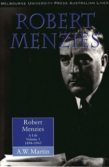 Image for Robert Menzies : A Life