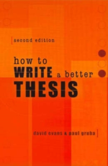 Image for How to write a better thesis