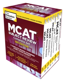 Image for Princeton Review MCAT Subject Review Complete Box Set