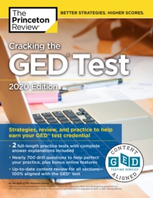 Image for Cracking the GED Test with 2 Practice Tests