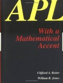 APL with a Mathematical Accent