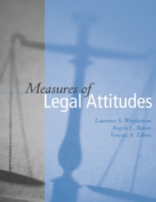 Image for Measures of Legal Attitudes