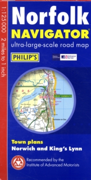 Image for Norfolk Navigator Road Map