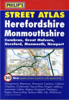 Image for Philip's Street Atlas Herefordshire and Monmouthshire : Pocket Edition