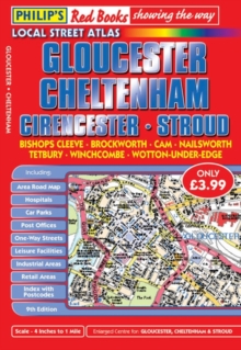 Image for Philip's Red Books Gloucester, Cheltenham, Cirencester and Stroud
