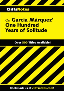 Image for CliffsNotes on Garcia Marquez' One Hundred Years of Solitude