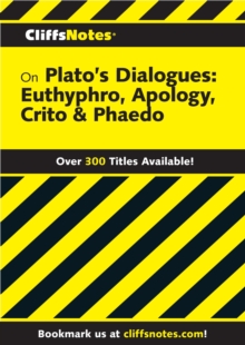 Image for CliffsNotes on Plato's Dialogues: Euthyphro, Apology, Crito & Phaedo