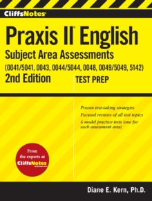 Image for CliffsNotes Praxis II English Subject Area Assessments (0041/5041, 0043, 0044/5044, 0048, 0049/5049,5142) 2nd Edition